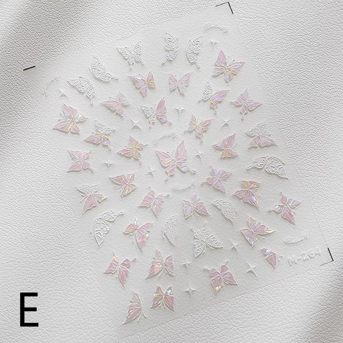 Dreamy Butterfly Sticker Sheet | Cup Phone Case Earphone Case Decoration Stickers | Planner Journal Scrapbooking Kids Craft Supplies