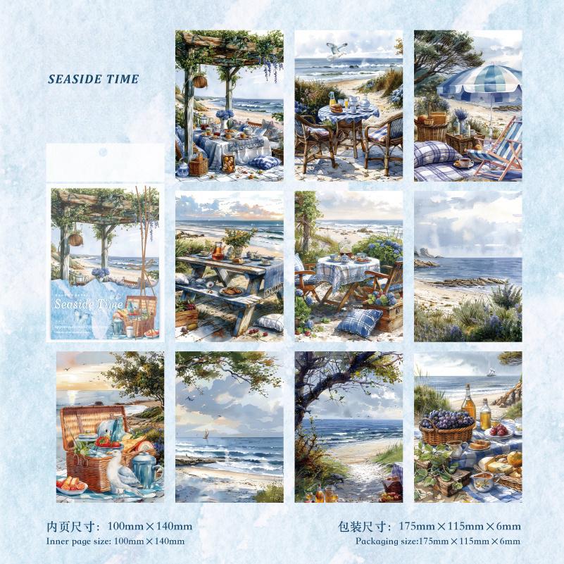 Nature Landscape Collage Decor PET Sticker | Nature Inspired | DIY Deco Stickers Junk Journal Collage Scrapbooking Stationery Supplies