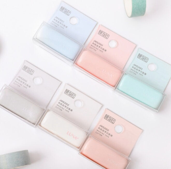 Washi Tape Cutter | Clip-on Washi Tape Cutter Dispenser | Portable Washi Masking Tape Cutter