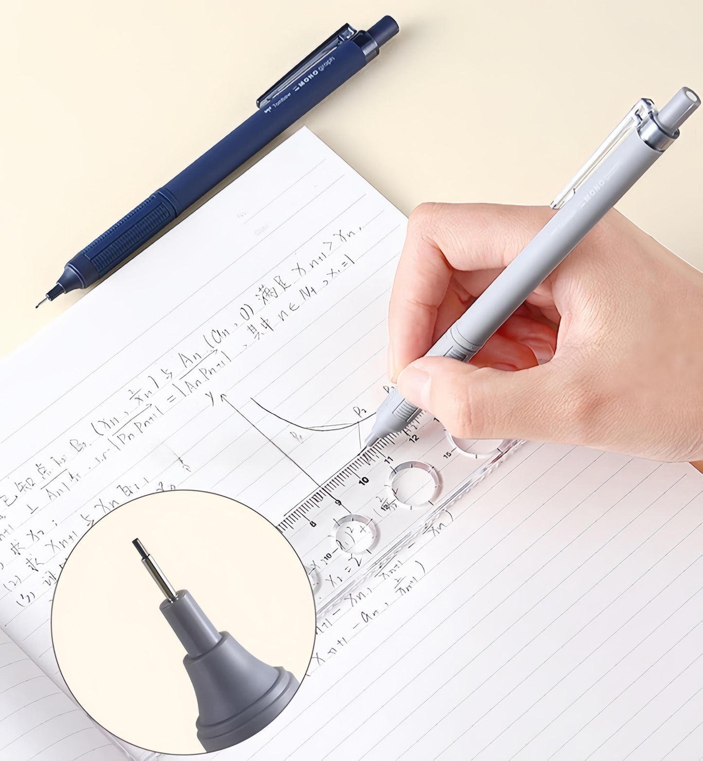 10th Anniversary Limited Edition Tombow MONO Graph 0.5mm Mechanical Pencil | School Office Study Supplies | Back to School