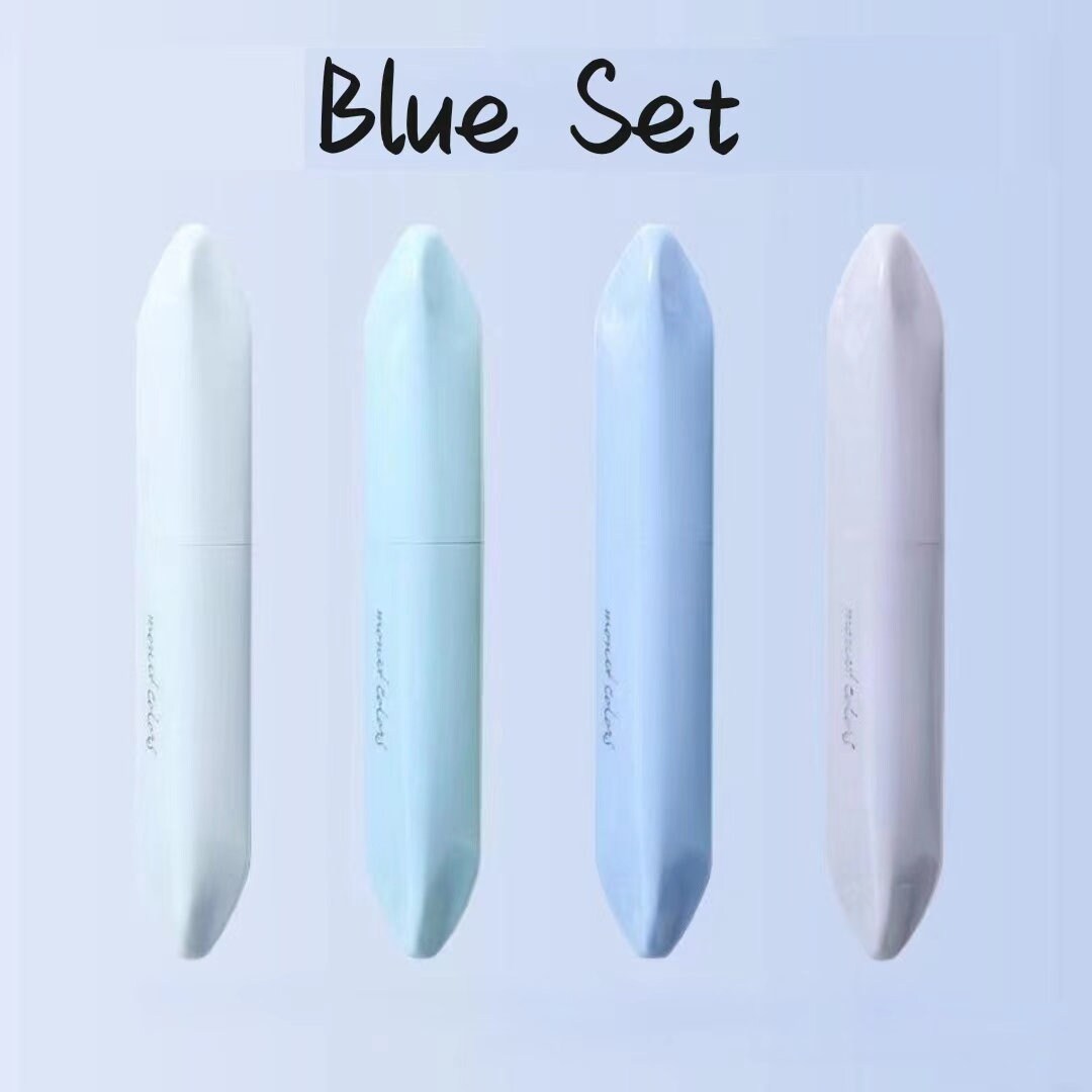 Monet Highlighter Pens|Coloured Marker Pens | Super Soft Tip | Pastel Colors | Planner Journal Pens | Study School Office Drawing Pens