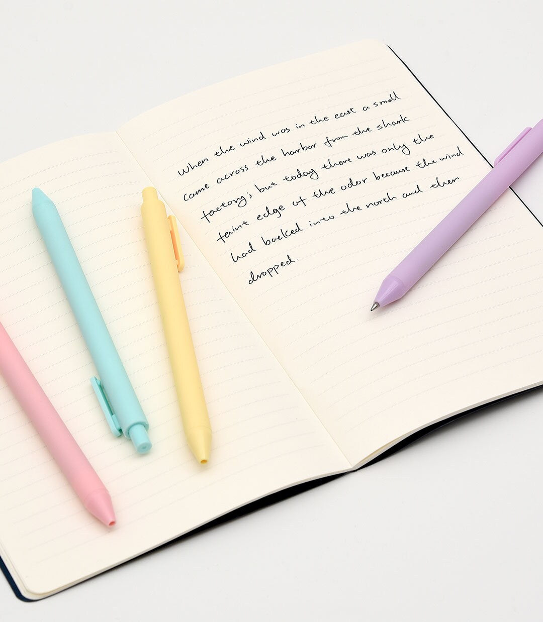 KACO Macaron Pure Color Gel Rollerball Pens | Black Ink Pens | Planner Pens