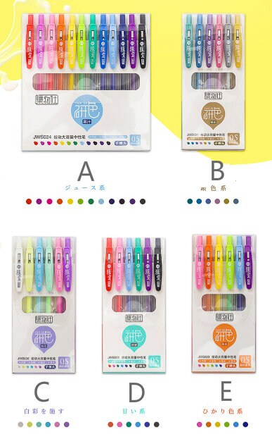 36 Colors Juice Gel Pens Set | | Planner Pen