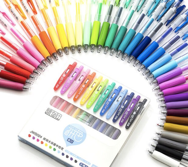36 Colors Juice Gel Pens Set | | Planner Pen