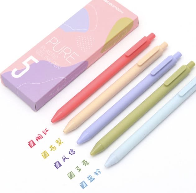 KACO Morandi Color Gel Rollerball Pens | Gel Ink Pens | Planner Pens
