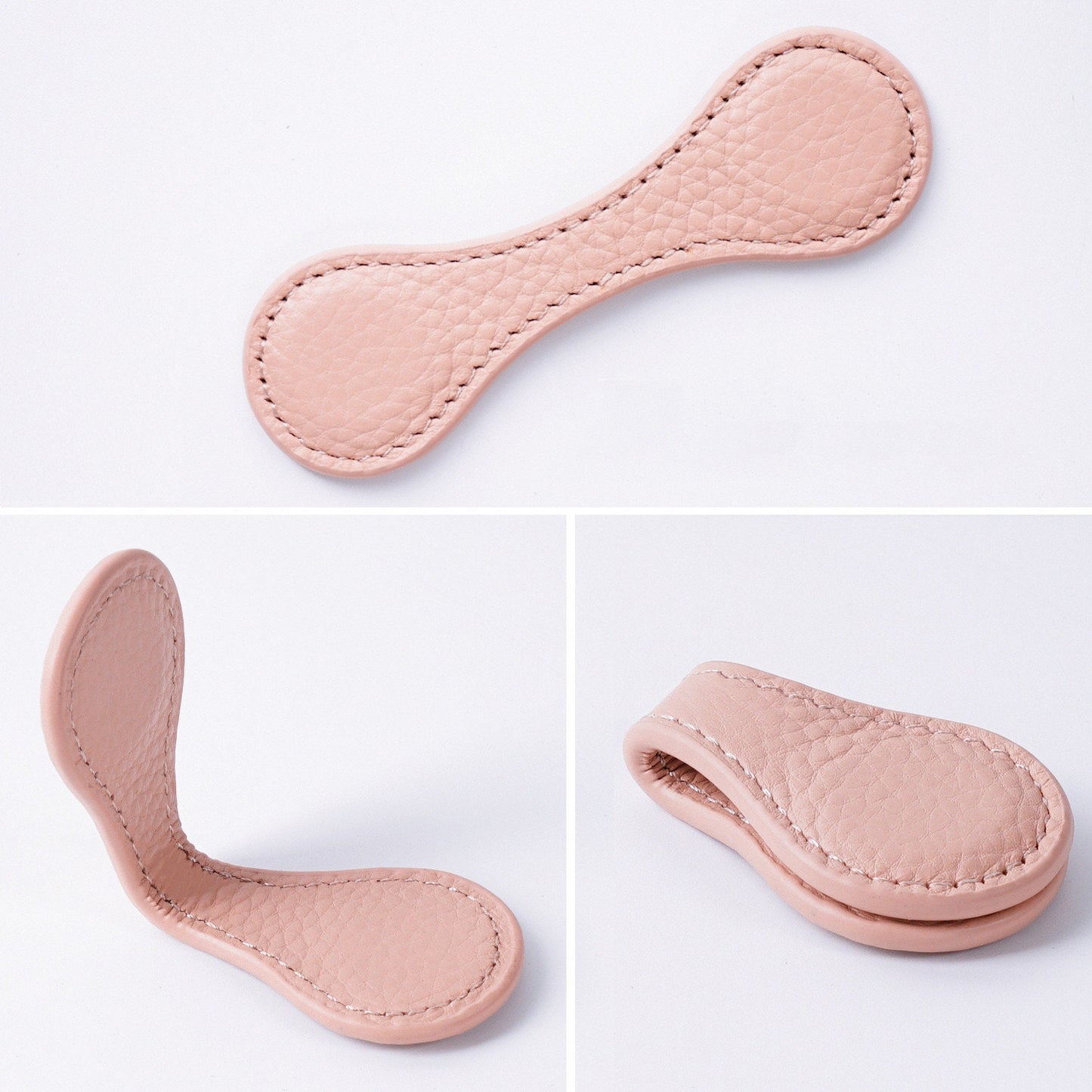 Moterm Leather Magnetic Bookmark | Planner Clip | Aesthetic Paper Clip