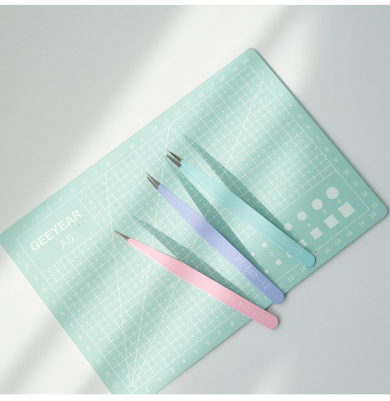 Tweezer for Journaling | Craft | Jewelry | Electronics | Nail Art Tool Supply | Dotting Tool