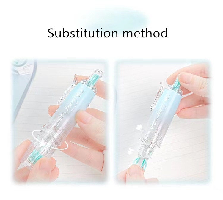 Ins Replaceable Correction Tape | Correction Tape Roller Pen | Scrapbooking Tape | Paper Craft Supplies | Gradient Correction Tape