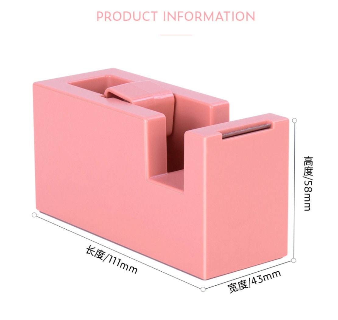 Minimalist Tape Dispenser | Office Desk Accessory | School Supplies