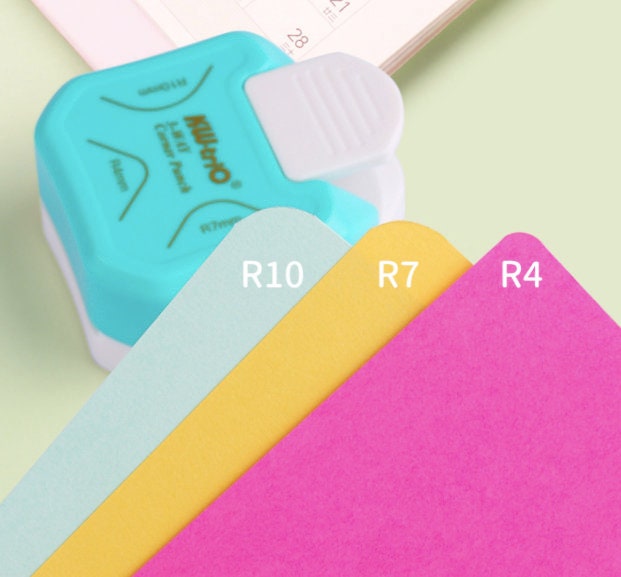 3 in 1 Corner Rounder | Corner Punch Cutter | 4mm 7mm 10mm | Paper Craft Supplies | DIY Projects