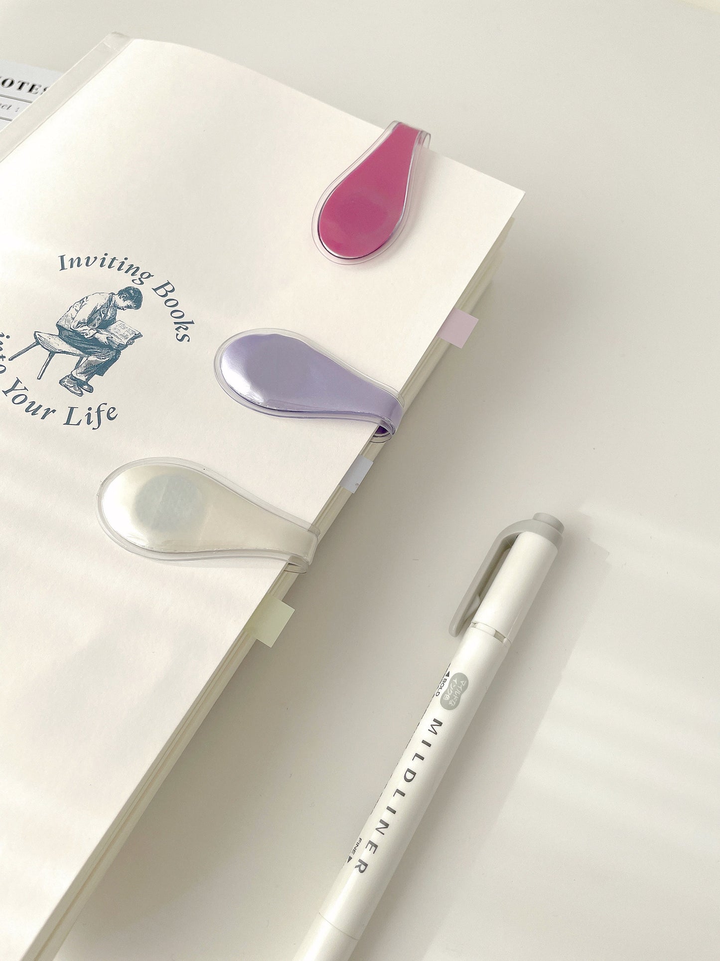 Magnetic Bookmark | Planner Clip | Aesthetic Paper Clip