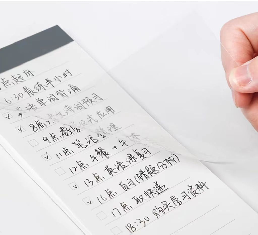To Do List Memo Pad | Grided Lined Blank Notepad Writing Pad | School Student Collage Supplies | School Office Stationery