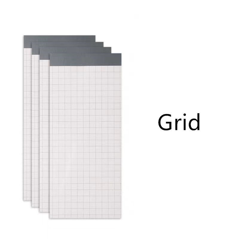 To Do List Memo Pad | Grided Lined Blank Notepad Writing Pad | School Student Collage Supplies | School Office Stationery