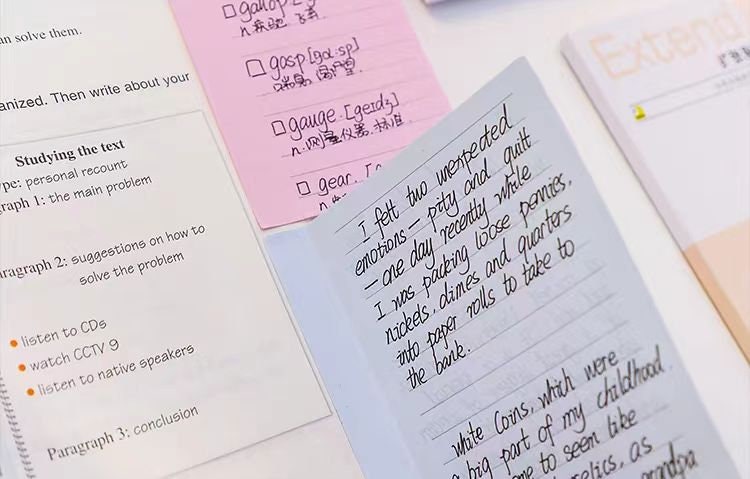 Creative Extend Sticky Notes | Lined Grided Dotted | Planner Study School Supplies | Note Taking | Planner Journal Accessory Supplies