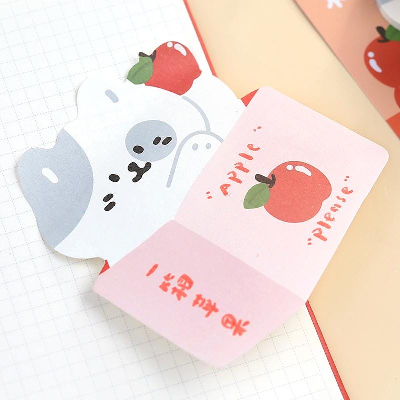 Cute Cat Sticky Notes | Cat's Box Planner Sticky Memo Pad | Writing Pad | Planner Memo | Stationery Planner Journal Accessory Supplies