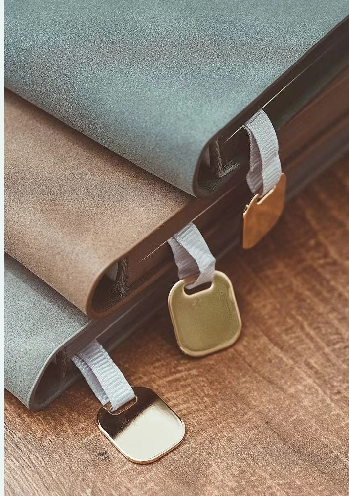 A5 Retro Vegan Leather Lined Notebooks | Soft Cover Notebook Journal | School Office Study Bullet Journal Supplies | Gift for Her