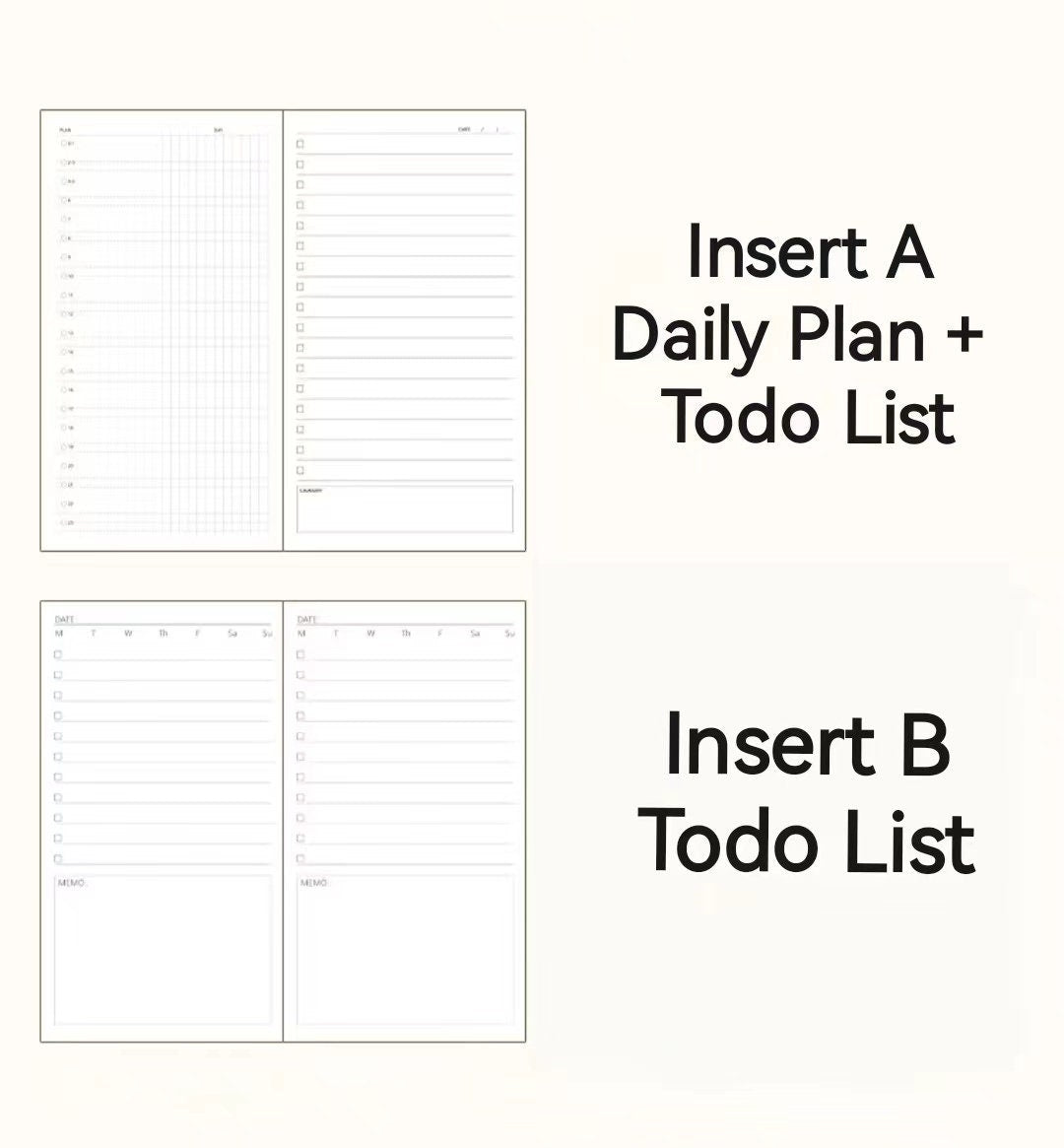 Soft Pebbled Vegan Leather To Do List Notebook | Minimalist Planner Journal | School Student Office Supplies Stationery | Daily Plan
