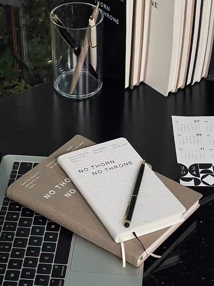 A5 A6 Soft Cover Notebook | Minimalist Planner Journal | Lined Blank Notebook | Student Office Supplies Stationery | Gift for Her