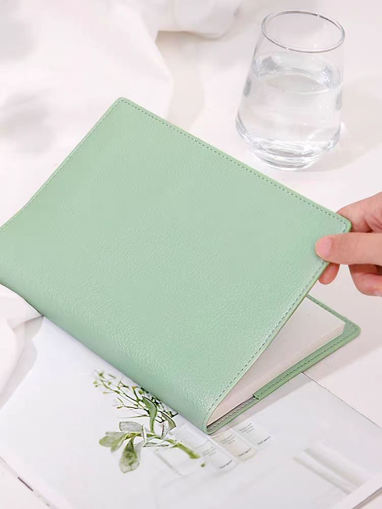 A5 A6 Soft Vegan Leather Cover | Minimal Planner hobonichi Refillable Notebook Cover | Suitable for Hobonichi & Midori