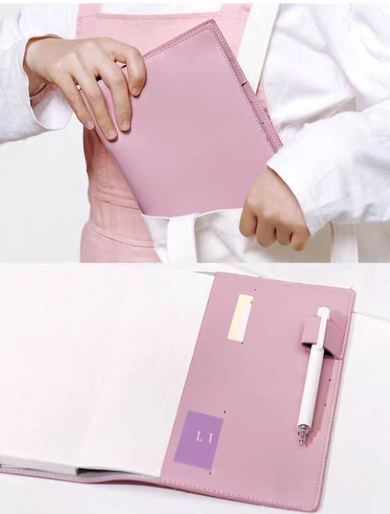 A5 A6 Soft Vegan Leather Cover | Minimal Planner hobonichi Refillable Notebook Cover | Suitable for Hobonichi & Midori