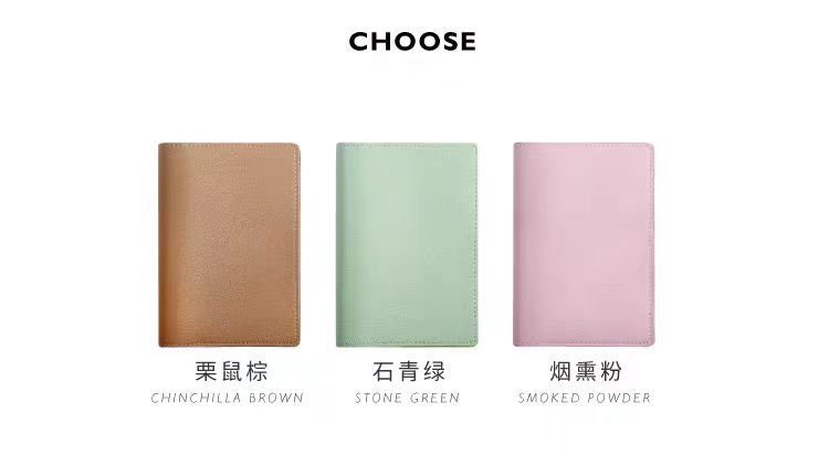 A5 A6 Soft Vegan Leather Cover | Minimal Planner hobonichi Refillable Notebook Cover | Suitable for Hobonichi & Midori