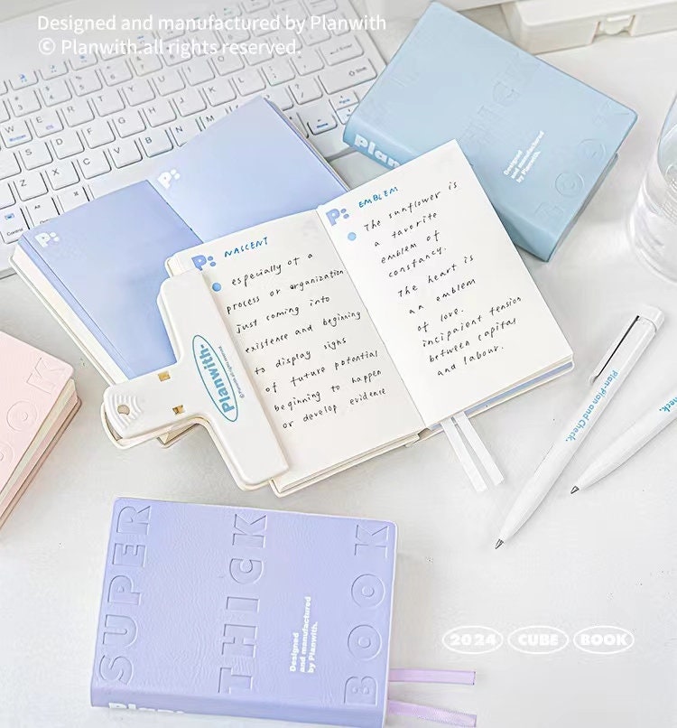 Portable Thick Colorful Lined Notebook | Pocket Noteboo k| School Student Study Office Supplies Stationery | Gift for Her