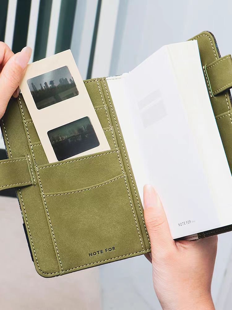 2025 Retro Plaid Notebook Cover | A5 A6 Refillable Notebook | Suitable for Hobonichi and Midori