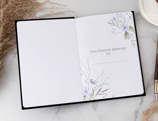 My Daily Self Care Journal Planner | Gratitude Journal | Wellness Mindfulness Journal | Minimalist Design | Luxury Gift for Her