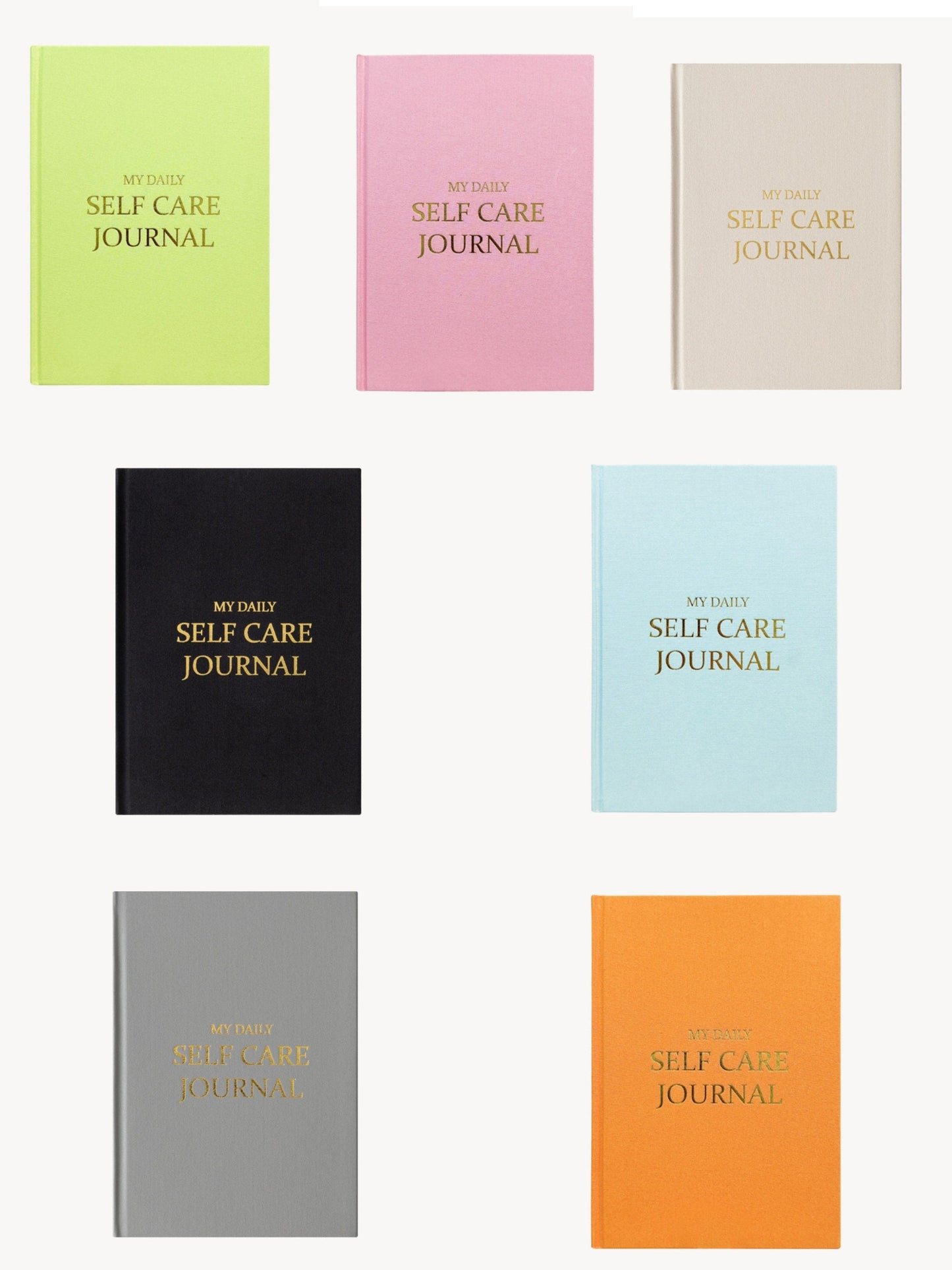 My Daily Self Care Journal Planner | Gratitude Journal | Wellness Mindfulness Journal | Minimalist Design | Luxury Gift for Her