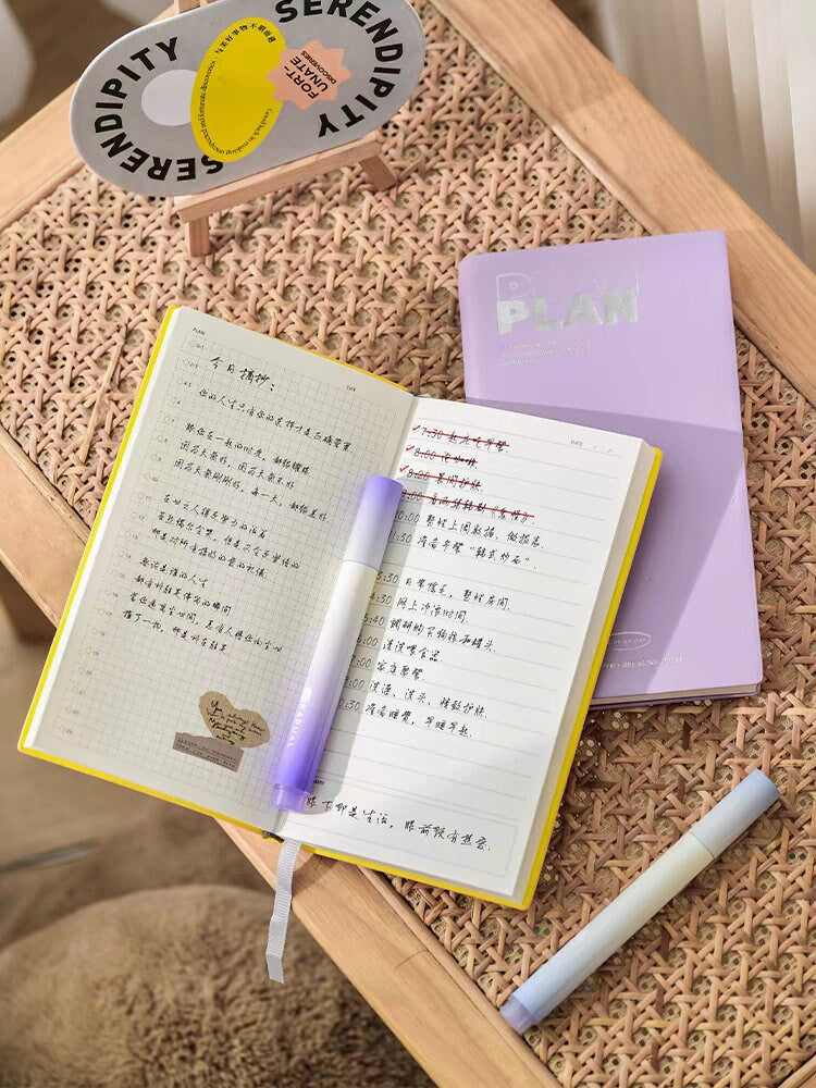 Colorful To Do List Notebook | Minimalist Planner Journal | School Student Office Supplies Stationery | Daily Plan Notebook | Gift for Her