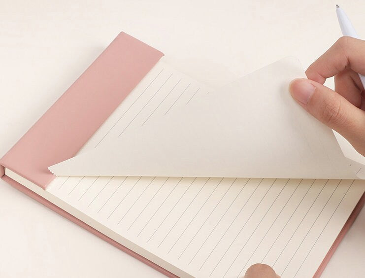 Refillable Leather Clip Board | Note Pad | Memo Pad | Weekly Plan | Office Supplies | Study Supplies
