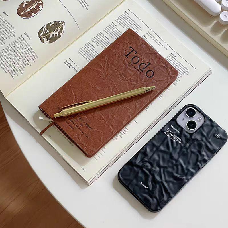 To Do List Soft Cover Vegan Leather Journal | Checklist Daily Plan Planner | 2025 Planner | Student Office Supplies | Gift for Her