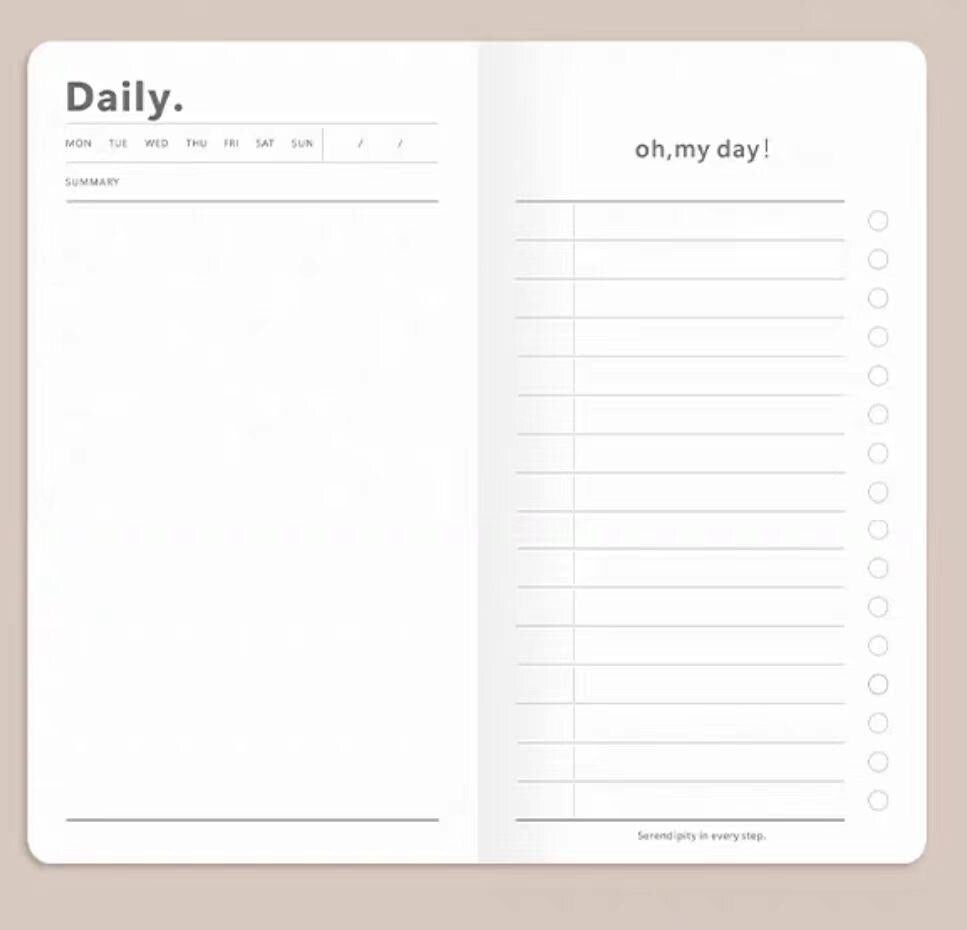 To Do List Soft Cover Vegan Leather Journal | Checklist Daily Plan Planner | 2025 Planner | Student Office Supplies | Gift for Her