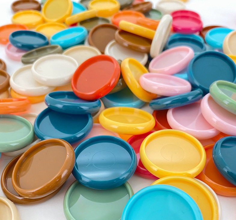 Morandi Color Binding Discs | Discbound Binding Discs | Plastic Happy Planner Disc Rings Sets | Plastic Discs for Discbound System