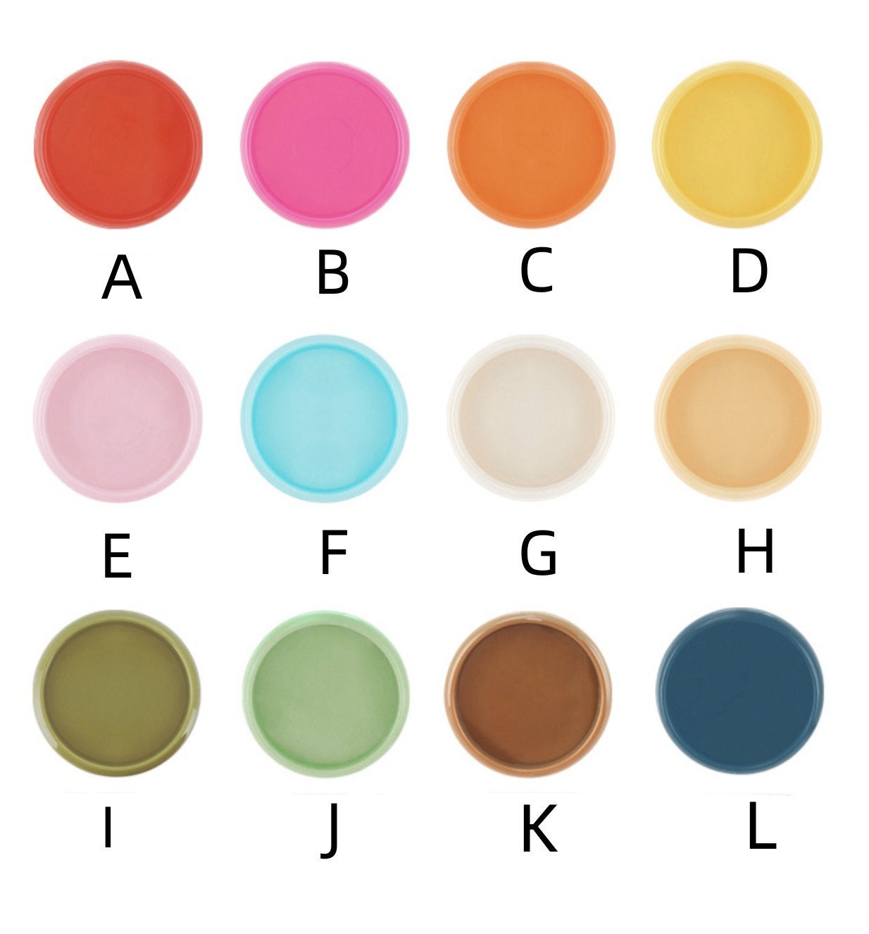 Morandi Color Binding Discs | Discbound Binding Discs | Plastic Happy Planner Disc Rings Sets | Plastic Discs for Discbound System