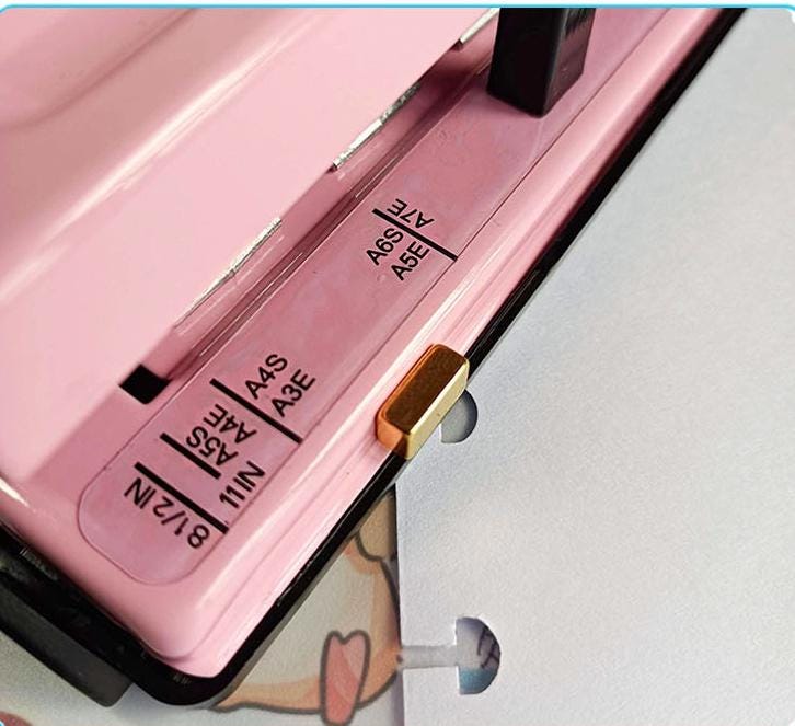 4 Hole Mushroom Holes Puncher | Disc-bound Mushroom Holes | Notebook Binding Punch Tool Office Stationery Supplies