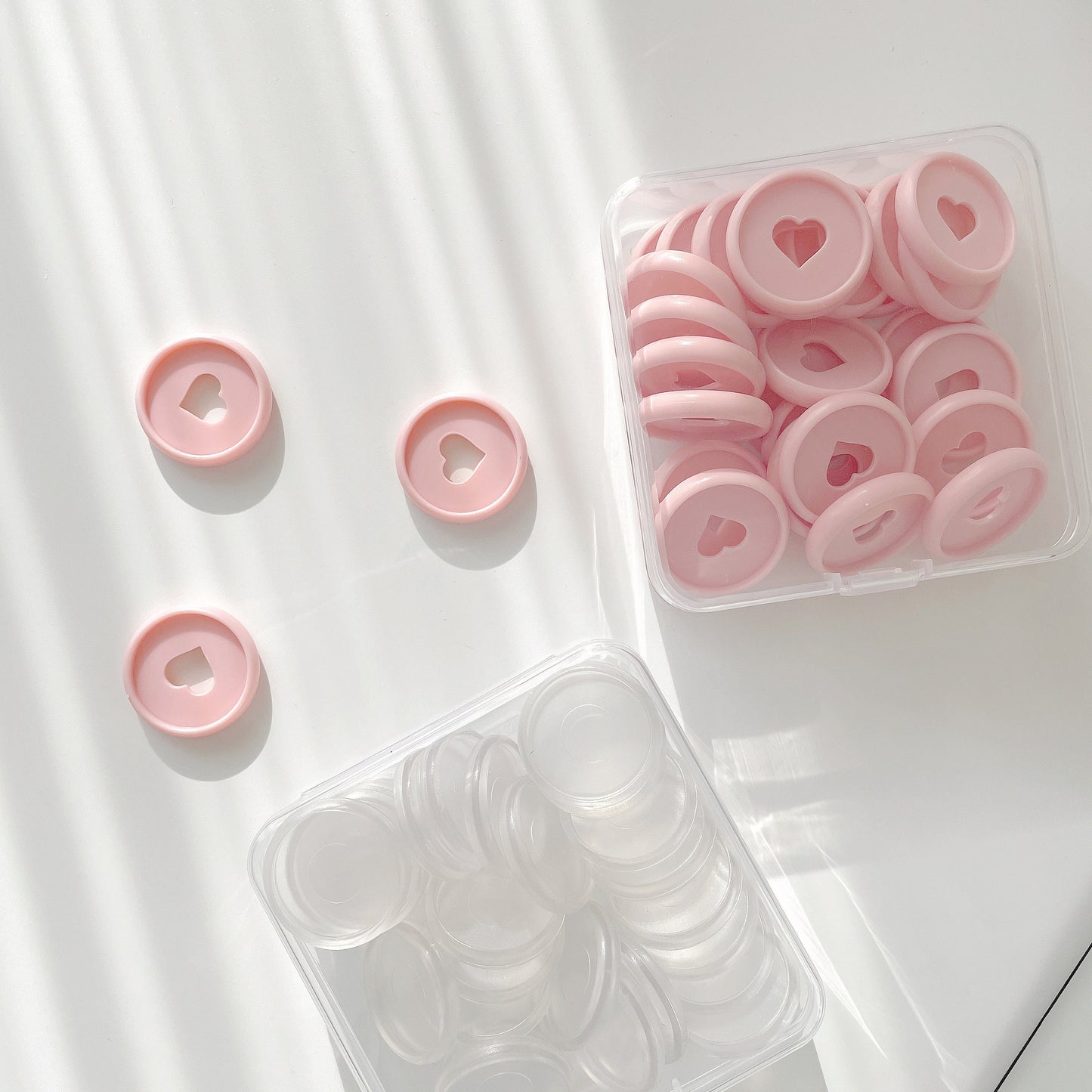 28mm 30pcs Colorful Binding Discs | Discbound Binding Discs | Plastic Happy Planner Disc Rings Sets | Plastic Discs for Discbound System