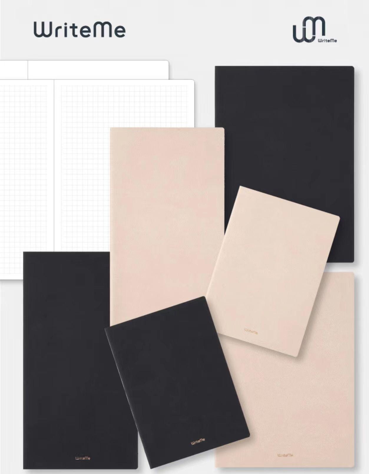 Ultimate Tomoe River Paper Notebook | A6 B6 TN Size | 320 Pages | Blank Grid Notebooks | Lay-Flat Binding | Fountain Pen Friendly