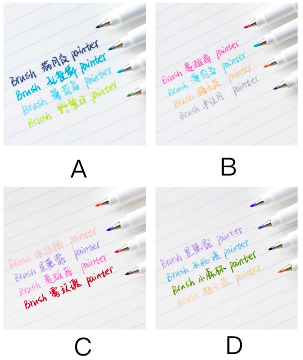 Art Brush Pen Set | | Calligraphy Pens | Hand Lettering | Drawing Pen | Brush Lettering