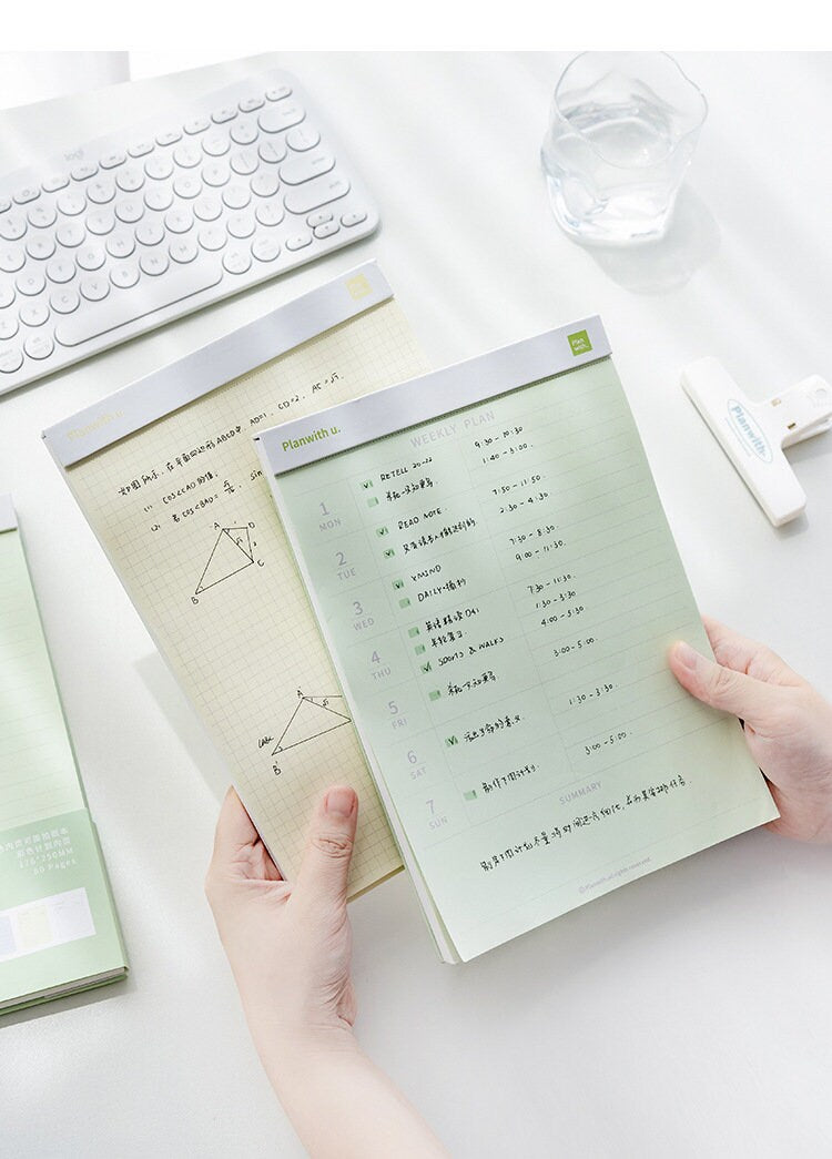 B5 A5 Paper Pad | Note Pad | Memo Pad | Note Taking | Office Supplies | School Study Supplies