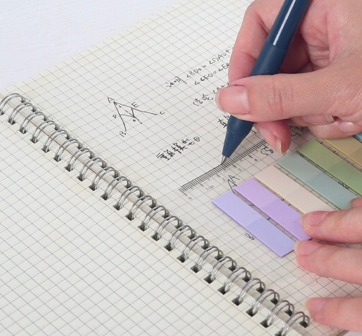 Mild Color Index Sticky Notes | Page Flags | Study Supplies | Planner | Sticky Note Pad