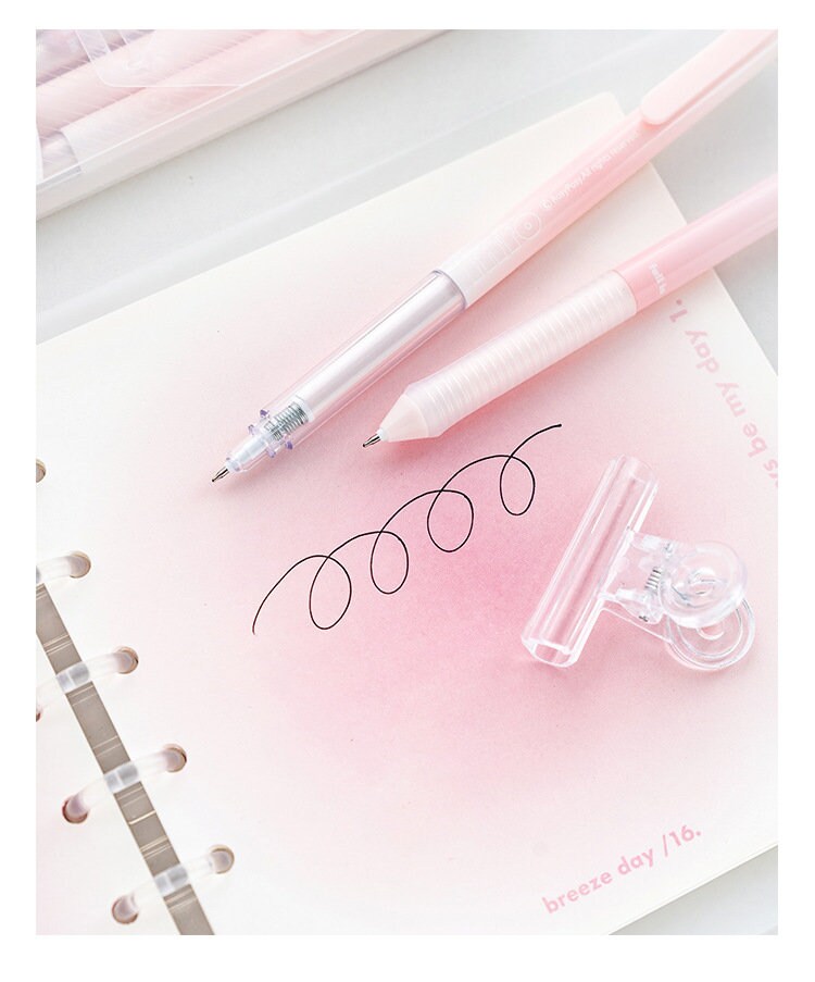 5pcs Simplicity Color Pen Set | Black Gel Ink Pens | Planner Pens | Creative Stationery | School Supplies