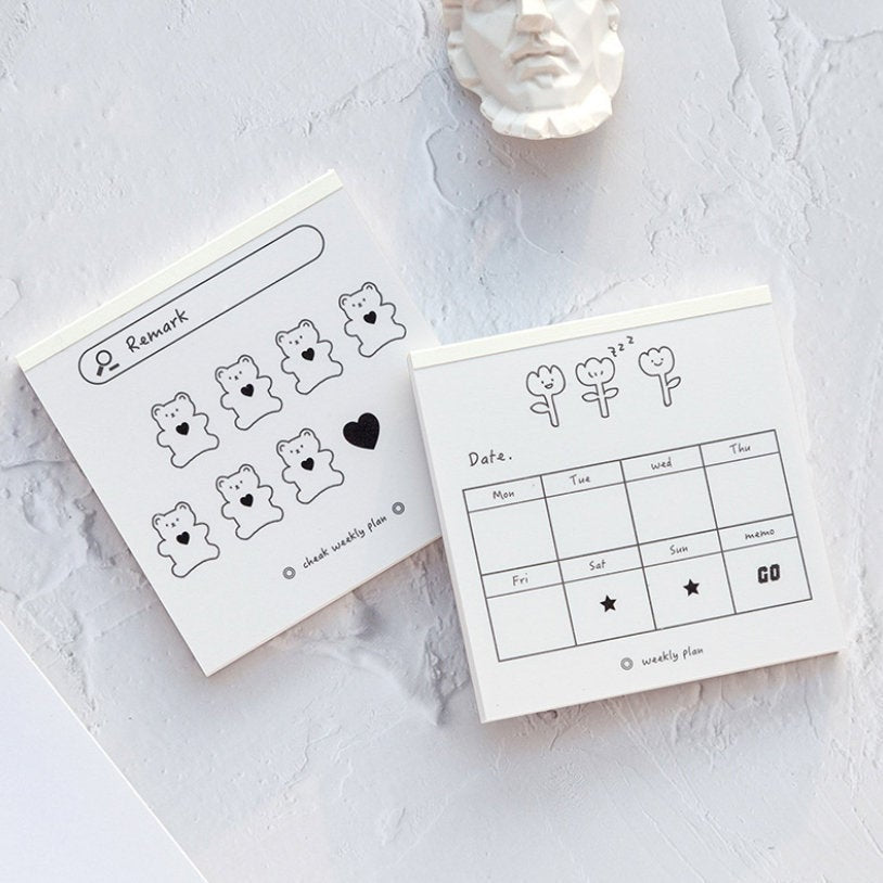 Korean Cute Note Pad