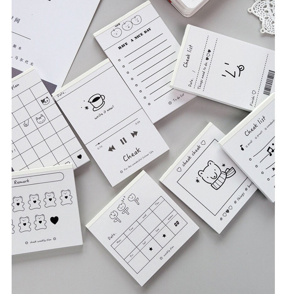 Korean Cute Note Pad