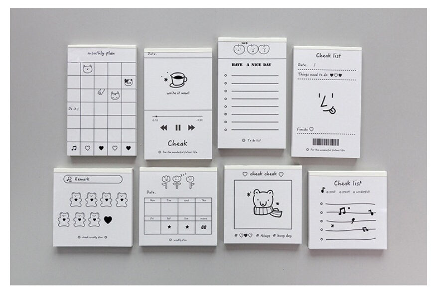 Korean Cute Note Pad