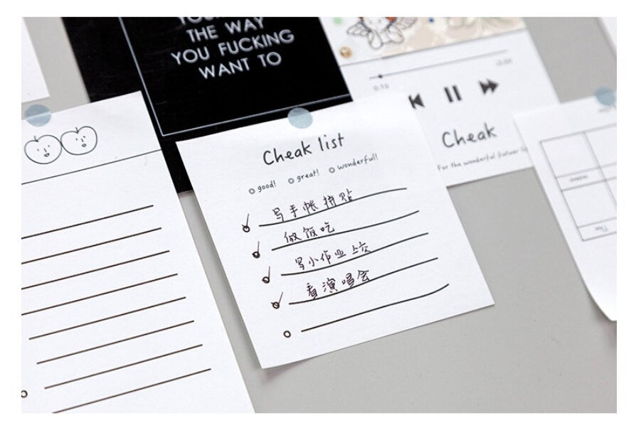 Korean Cute Note Pad