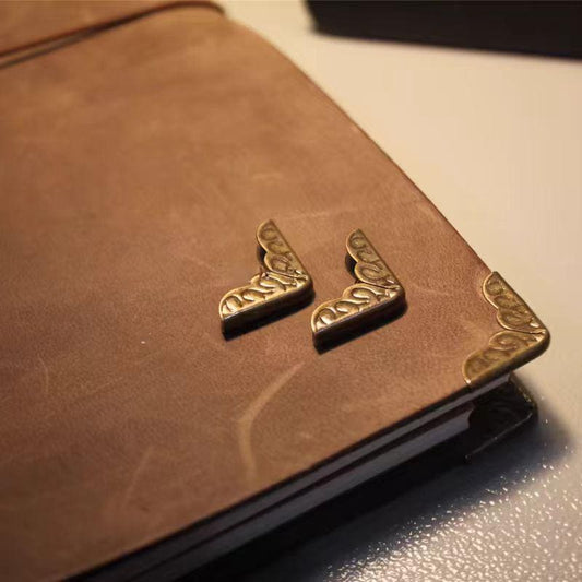 6pcs Metal Corner Protectors For Travel Journal Books Photo Albums | Travel Journal Accessories