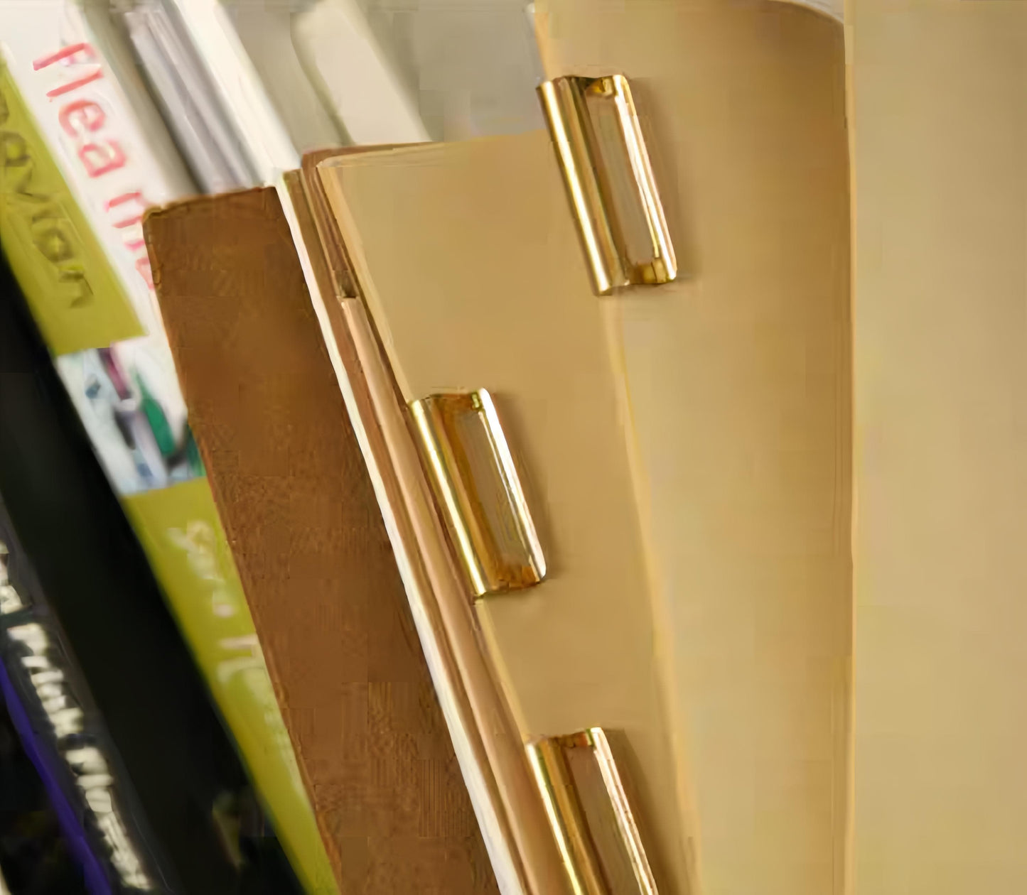 6pcs Brass Metal Index Clip | Brass Bookmark Paper Clips | Journal Notebook Planner TN Travelers Notebook Accessories