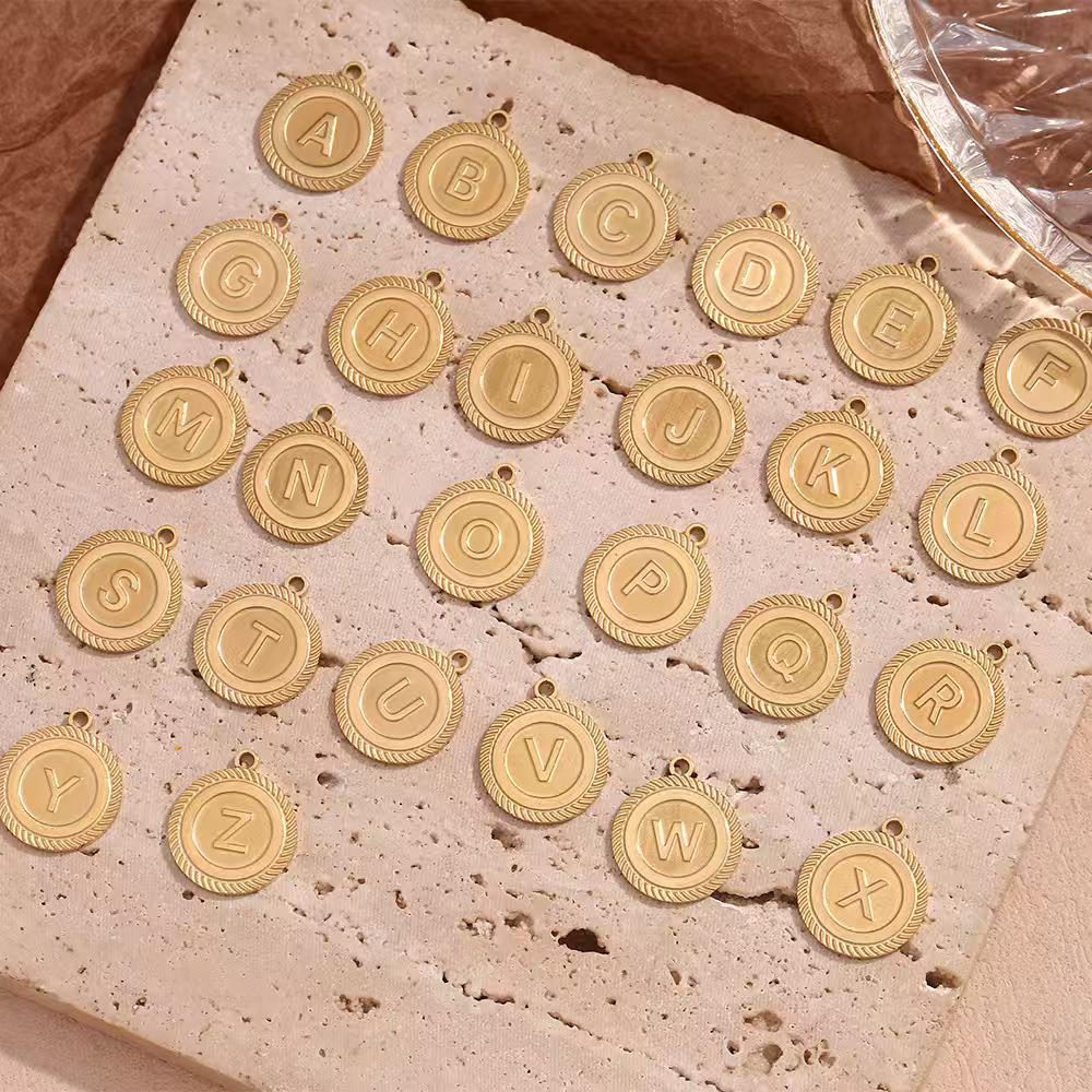 Gold Letter Travel Journal Vintage Charms | Journal Planner Charms | Travel Journal TN Accessories