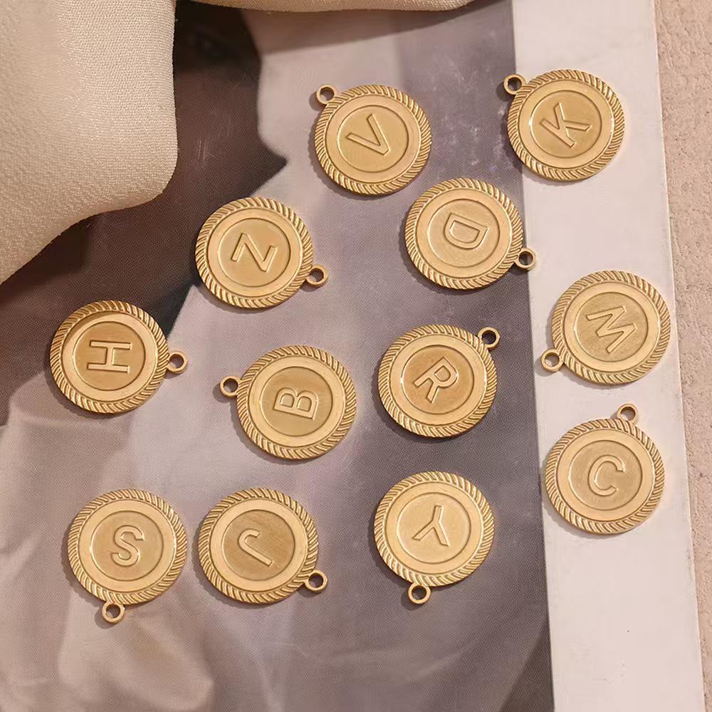 Gold Letter Travel Journal Vintage Charms | Journal Planner Charms | Travel Journal TN Accessories